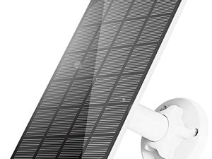ANRAN Solar Panel Power Supply for Outdoor CCTV Camera Wireless