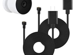 2Pack Power Cable Compatible with Google Nest Cam (Battery)