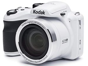 KODAK PIXPRO Astro Zoom AZ421-WH 16MP Digital Camera with 42X Optical Zoom and 3" LCD Screen (White)