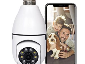 DEXINLONG Wireless WiFi Light Bulb Camera