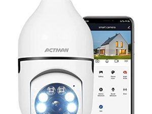 Light Bulb 1080P Security Camera