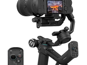 FeiyuTech SCORP-C [Official] Camera Stabilizer 3-Axis Handheld Gimbal Stabilizer for DSLR Mirrorless Camera Sony a7IV a7s Canon R5 R6 M50 Panasonic Nikon Fujifilm