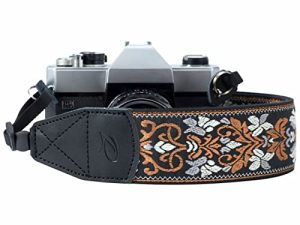 Camera Strap - 2" Retro Jacquard Embroidery Multi-pattern Camera Straps Adjustable