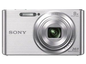 Sony DSCW830 20.1 MP Digital Camera with 2.7-Inch LCD (Silver)