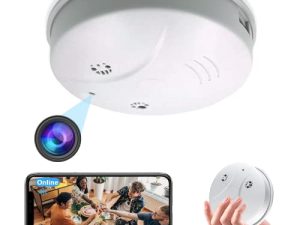 Hidden Camera Smoke Detector