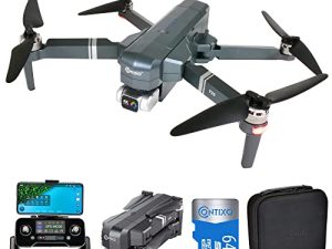 Contixo F35 GPS Drone with 4K UHD Camera 2-Axis Self stabilizing Gimbal 5G WiFi FPV RC Quadcopter Brushless Drone for Adults