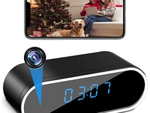 braosusner Hidden Camera Clock