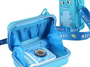 Leayjeen Kids Instant Camera Case Compatible with VTech KidiZoom Printcam/Dragon Touch and More Kids Instant Digital Camera (Case Only)(Blue)