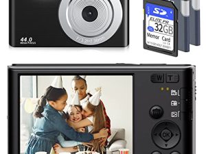 Digital Cameras for Photography 2.7K Vlogging Camera for YouTube
