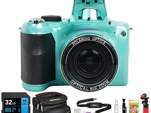 Polaroid IE6035-TEAL-STK-4 iE6035 18MP 60x Optical Zoom Digital Camera