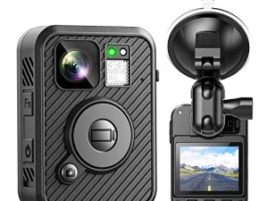 BOBLOV F2 2K 1440P 128GB Body Worn Camera