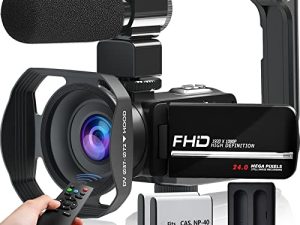 VJIANGER Video Camera Camcorder