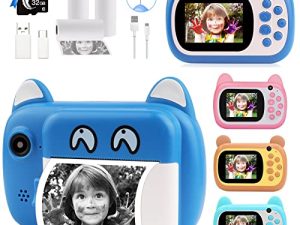 Instant Print Digital Camera for Kids
