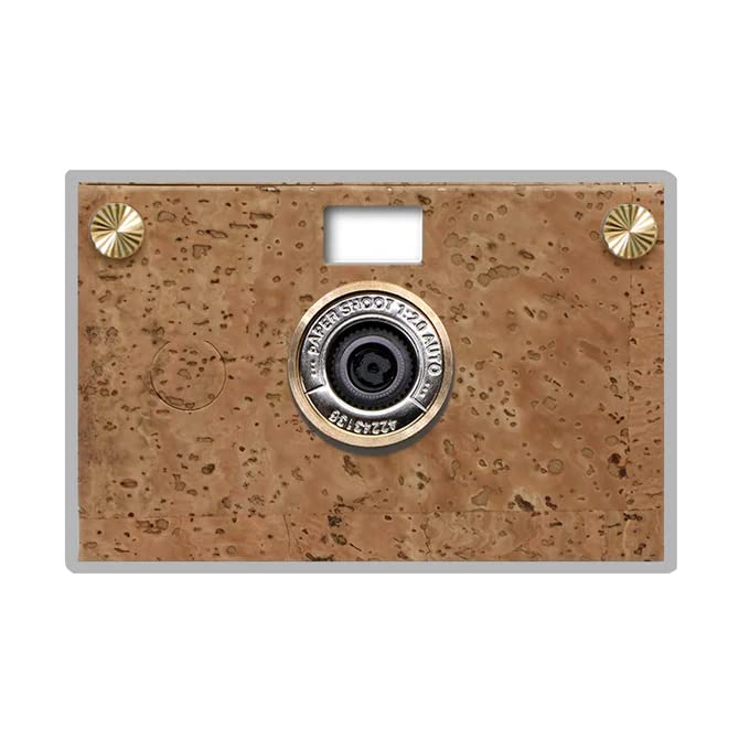 Paper Shoot Camera Eco-Friendly Digital Vintage Taking Old School Film Style Photos Digital Camera That Looks Like Film PaperShoot Camera Cork Plain Paper Shoot Camera Eco-Friendly Digital Vintage Taking Old School Film Style Photos Digital Camera That Looks Like Film PaperShoot Camera Cork Plain