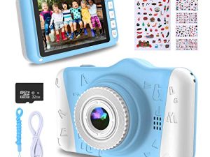 WOWGO Kids Digital Camera - 12MP Children's Camera with Large Screen for Boys and Girls