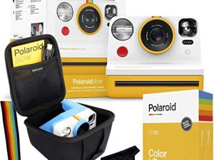 Polaroid Originals Now I-Type Instant Camera with 16 Color Film Photos and Signature Series Case