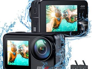 CAMWORLD Waterproof Action Camera 4k 131FT Underwater Camera