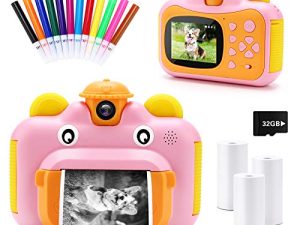 32GB Instant Print Cameras for Kids