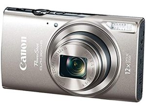 Canon PowerShot ELPH 360 Digital Camera w/ 12x Optical Zoom and Image Stabilization - Wi-Fi & NFC Enabled (Silver)