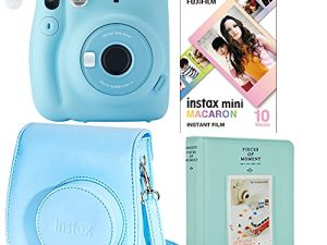 Fujifilm Instax Mini 11 Sky Blue Instant Camera Plus Original Fuji Case
