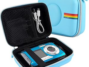 Leayjeen Digital Camera Case Compatible with YISENCE/Kaisoon Tech/Canon Portable Digital Camera 2.7K Full HD Video Waterproof Underwater Camera and More Accessories(Case Only)