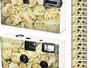 12 Pack Disposable Camera for Wedding Single Use Film Camera with Flash for Wedding