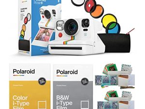 Polaroid Now+ Instant Film Camera Deluxe with Color Instant Film