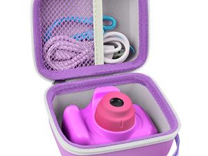 GWCASE Camera Case Compatible with Seckton/ for Rindol/ for VATENIC/ for Rikum/ for GKTZ Kid Toy Video Camera. Kids Digital Cameras Carrying Box for Cable