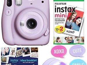 Fujifilm Instax Mini 11 Purple Holiday Bundle 2022